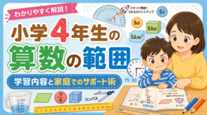 【小4算数】学習範囲と「10歳の壁」を突破する勉強法！2桁のわり算筆算でパニックになった我が家を救った教え方のコツ