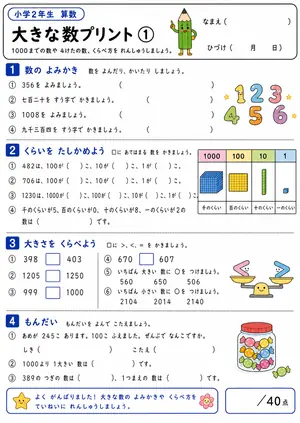 小2 大きな数