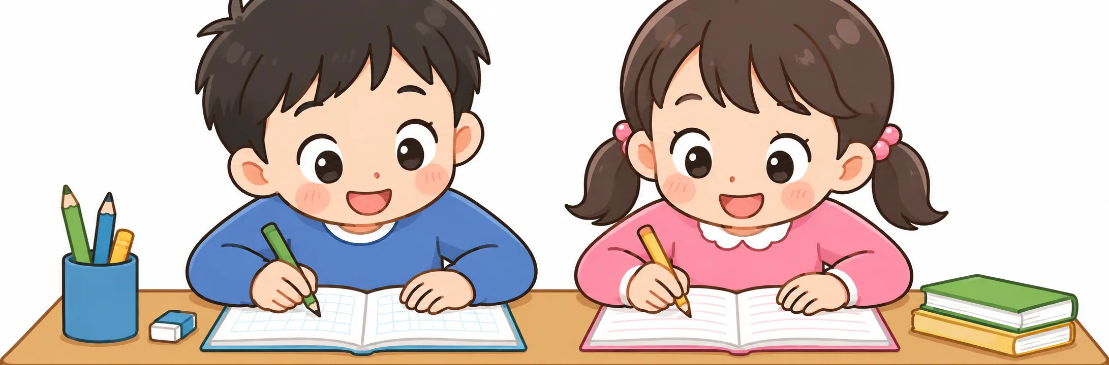 小学2年生のイラスト