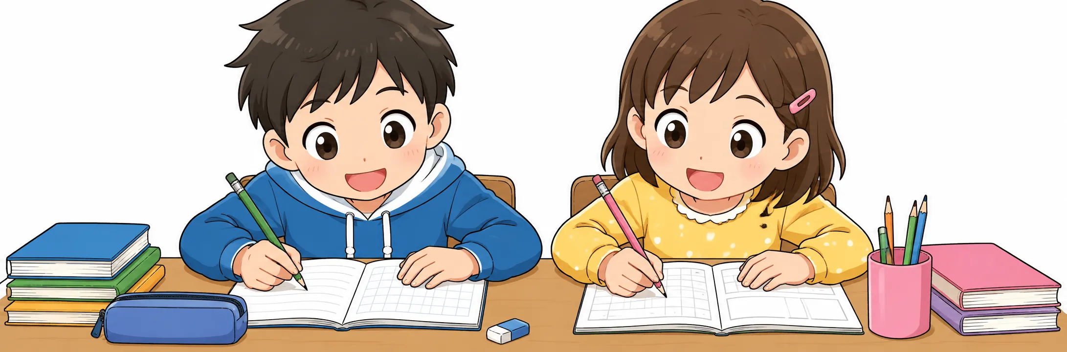 小学3年生のイラスト