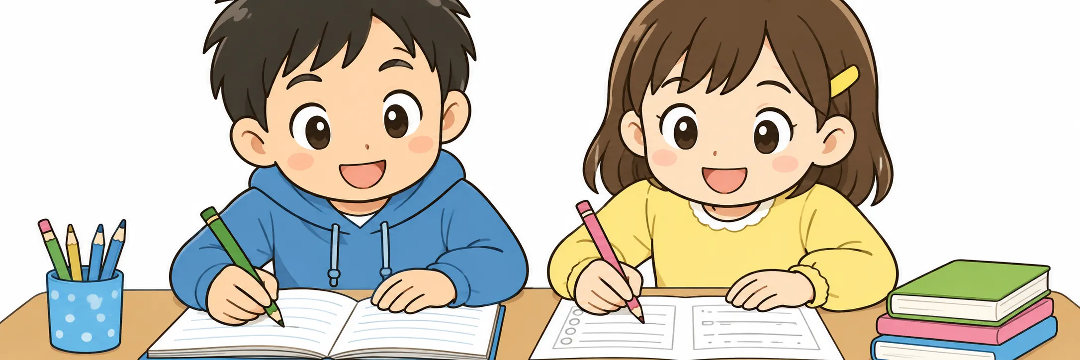 小学4年生のイラスト